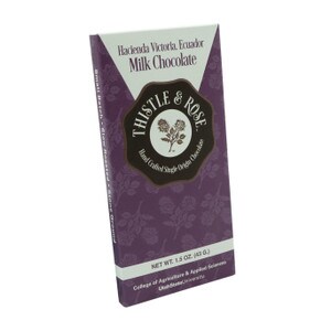 Aggie Chocolate Factory Hacienda Victoria Milk Chocolate Bar